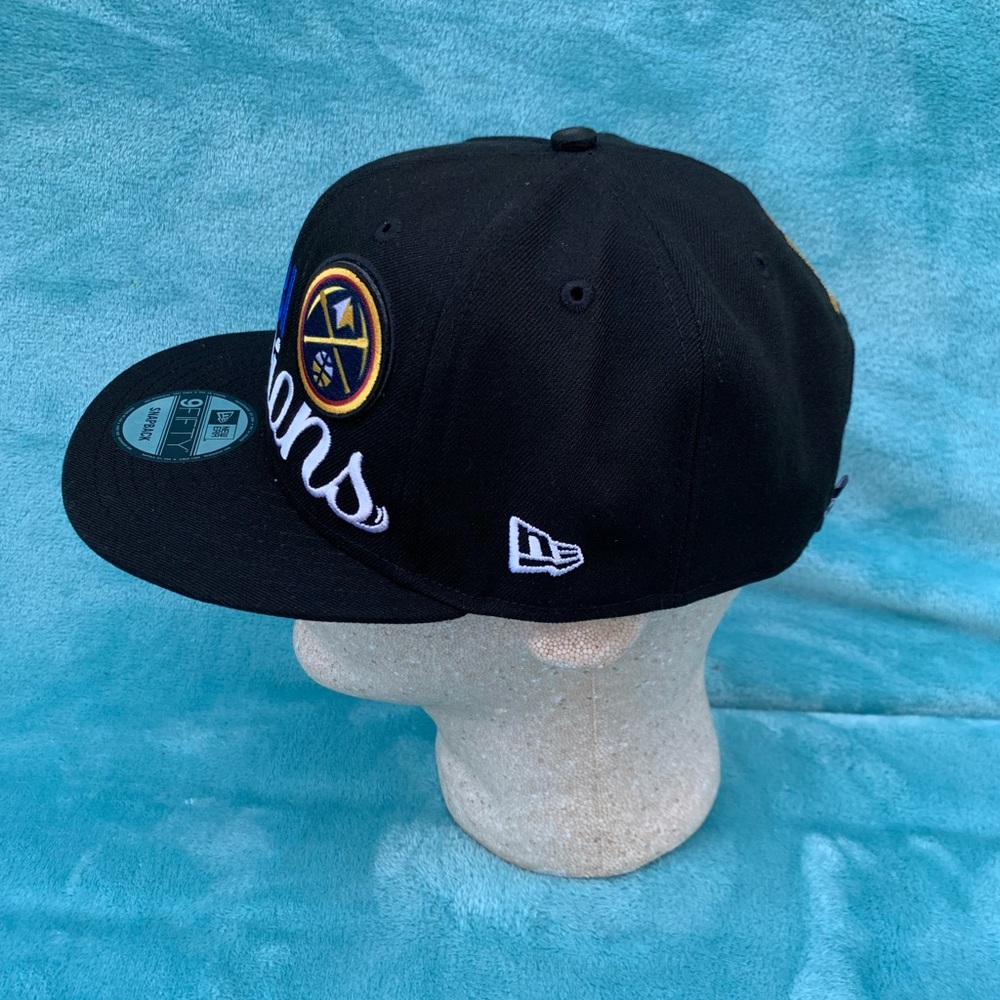 New Era NBA Men's Denver Nuggets 2023 NBA Finals Champions  9FIFTY Snapback Hat - Picture 6 of 10